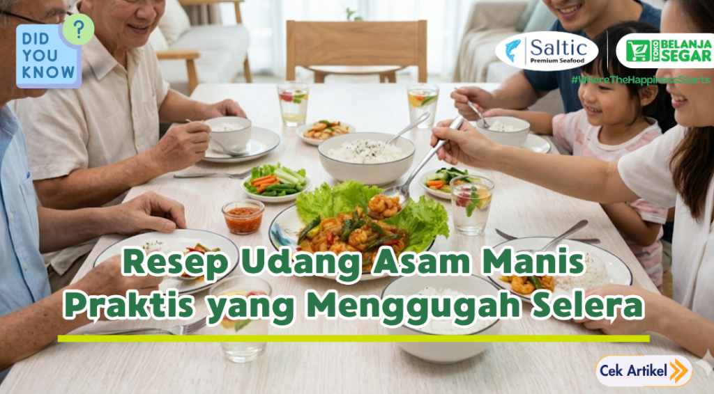 Resep Udang Asam Manis